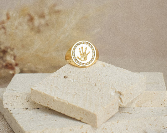 The Signature Handprint Ring